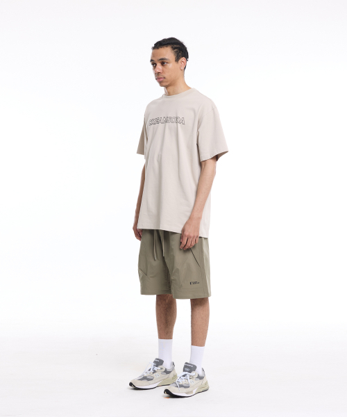 CREAM SODA LAB(クリームソーダラボ)の「グラウンドプランロゴスクエアワッペン半袖Tシャツベージュ(Tシャツ/カットソー・メンズ・その他・LARGE/X-LARGE)」の10枚目の写真