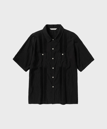 NONBLANK（ノンブランク）の「ネイチャーリングクルガヤベラHSシャツ_BLACK（シャツ/ブラウス）」