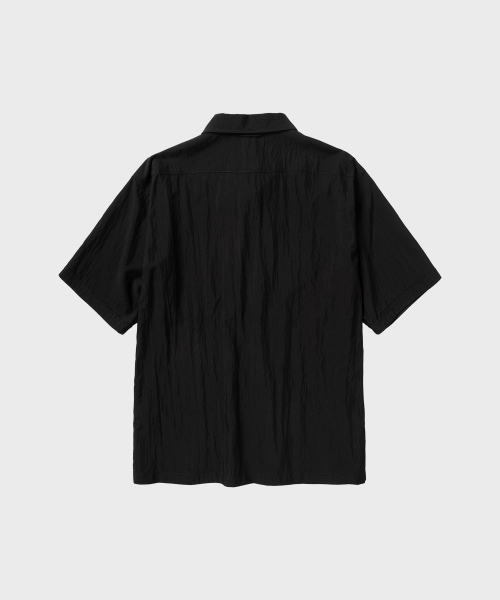 NONBLANK(ノンブランク)の「ネイチャーリングクルガヤベラHSシャツ_BLACK(シャツ/ブラウス・メンズ・ブラック・SMALL/MEDIUM/LARGE/X-LARGE)」の2枚目の写真