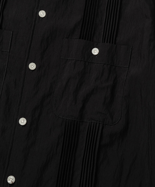 NONBLANK(ノンブランク)の「ネイチャーリングクルガヤベラHSシャツ_BLACK(シャツ/ブラウス・メンズ・ブラック・SMALL/MEDIUM/LARGE/X-LARGE)」の4枚目の写真