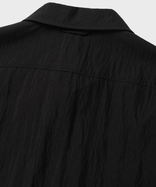 NONBLANK(ノンブランク)の「ネイチャーリングクルガヤベラHSシャツ_BLACK(シャツ/ブラウス・メンズ・ブラック・SMALL/MEDIUM/LARGE/X-LARGE)」の7枚目の写真