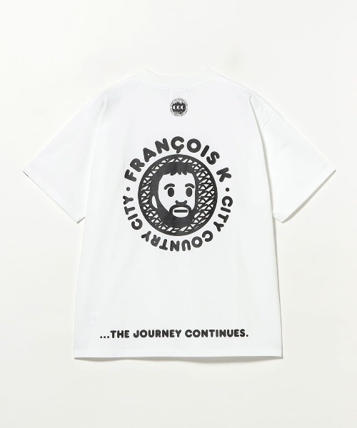CONZ（コンズ）の「CITY COUNTRY CITY FRANCOIS K/CITY COUNTRY CITY/Tシャツ（Tシャツ/カットソー・メンズ・ブラック/ホワイト・MEDIUM/SMALL）」の2枚目の写真
