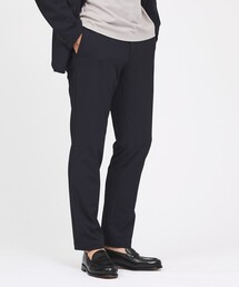 ABAHOUSE GRAY | 【接触冷感/セットアップ対応】ナイロンジャガード ストレッチ スラックス(スラックス)