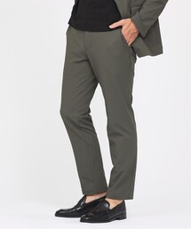 ABAHOUSE GRAY | 【接触冷感/セットアップ対応】ナイロンジャガード ストレッチ スラックス(スラックス)