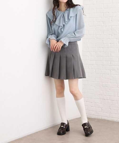 ESPERANZA（エスペランサ）の「ペニーローファー（パンプス・レディース・ブラック/ダークブラウン/アイボリー・LL/S/M/L）」の12枚目の写真