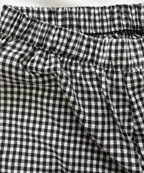 Forcement(フォースメント)の「スカート見えするふんわりシルエットが魅力のティアードワイドパンツ。(その他パンツ・レディース・ブラック/ホワイト・FREE)」の16枚目の写真
