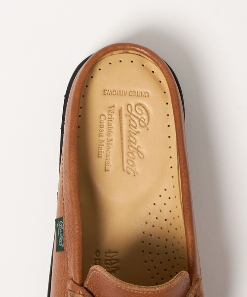 Paraboot(パラブーツ)の「【別注】<Paraboot> カラーグレインレザー ビット ミュール(ローファー・メンズ・ブラウン/オリーブ・9/8/7/6/10)」の13枚目の写真