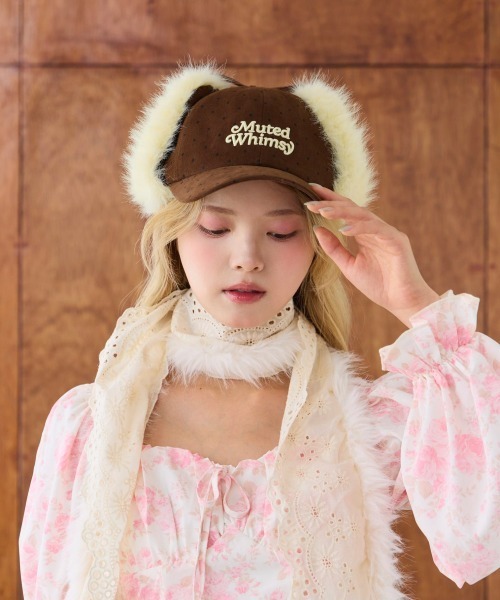 kaorinomori(カオリノモリ)の「kaorinomori ロナキャップ / カオリノモリ(キャップ・レディース・ブラウン/ライトブルー/ホワイト・FREE)」の17枚目の写真