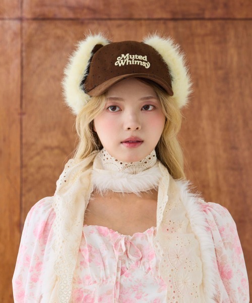 kaorinomori(カオリノモリ)の「kaorinomori ロナキャップ / カオリノモリ(キャップ・レディース・ブラウン/ライトブルー/ホワイト・FREE)」の18枚目の写真
