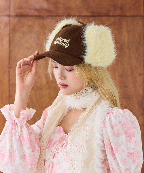kaorinomori(カオリノモリ)の「kaorinomori ロナキャップ / カオリノモリ(キャップ・レディース・ブラウン/ライトブルー/ホワイト・FREE)」の19枚目の写真