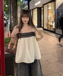 レースキャミソール