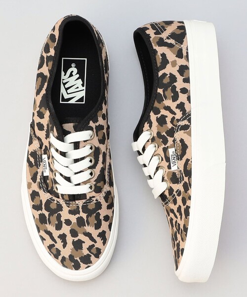 coen(コーエン)の「【WEB限定 / VANS(ヴァンズ)】AUTHENTIC LEO オーセンティック レオパードスニーカー(スニーカー・レディース・その他1・26.5cm/26cm/25.5cm/25cm/24.5cm)」の1枚目の写真