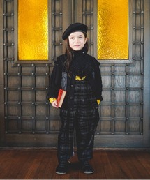 FITH（フィス）の「Black Corduroy Salopette Pants（サロペット/オーバーオール）」