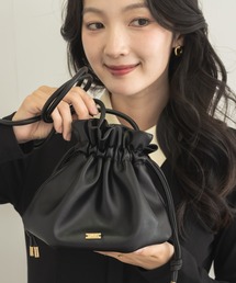 【こんなバッグが欲しかった!!】ギャザーミニポシェットバッグ