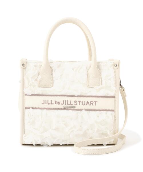 JILL by JILL STUART(ジルバイジルスチュアート)の「フラワーチュールトートバッグ(ショルダーバッグ・レディース・ブルー/ホワイト・FREE)」の17枚目の写真