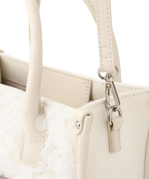 JILL by JILL STUART(ジルバイジルスチュアート)の「フラワーチュールトートバッグ(ショルダーバッグ・レディース・ブルー/ホワイト・FREE)」の20枚目の写真