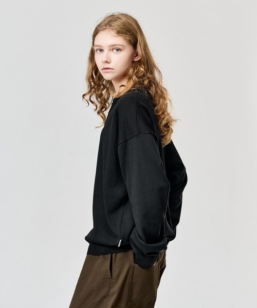 WETTEMPT(ウィテンプト)の「HIGH GAUGE HENRY NECK L/S KNIT / ハイゲージヘンリーネックL/Sニット(ニット/セーター・メンズ・ネイビー/ブラウン/グレー/ブラック・SMALL/MEDIUM/LARGE)」の20枚目の写真