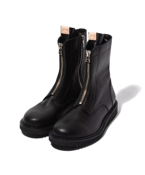 glamb(グラム)の「Double Zip Combat Boots / ダブルジップコンバットブーツ(ブーツ・メンズ・ブラック/ベージュ・25/26/27/28)」の22枚目の写真