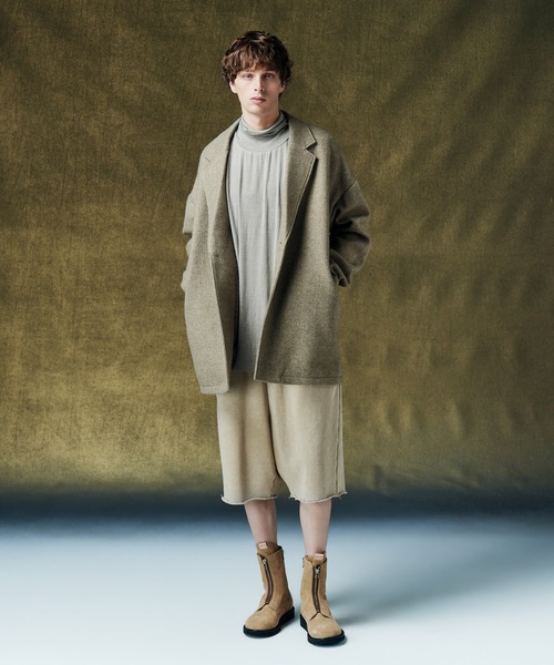 glamb(グラム)の「Double Zip Combat Boots / ダブルジップコンバットブーツ(ブーツ・メンズ・ブラック/ベージュ・25/26/27/28)」の16枚目の写真