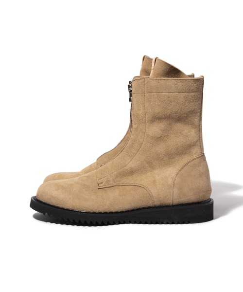glamb(グラム)の「Double Zip Combat Boots / ダブルジップコンバットブーツ(ブーツ・メンズ・ブラック/ベージュ・25/26/27/28)」の20枚目の写真