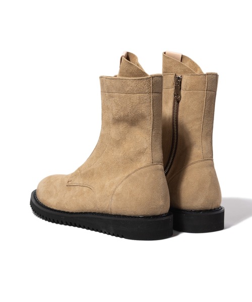 glamb(グラム)の「Double Zip Combat Boots / ダブルジップコンバットブーツ(ブーツ・メンズ・ブラック/ベージュ・25/26/27/28)」の21枚目の写真