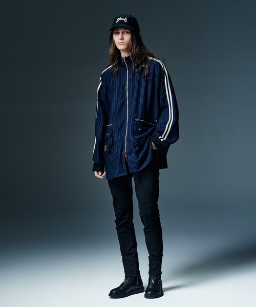 glamb(グラム)の「Double Zip Combat Boots / ダブルジップコンバットブーツ(ブーツ・メンズ・ブラック/ベージュ・25/26/27/28)」の12枚目の写真
