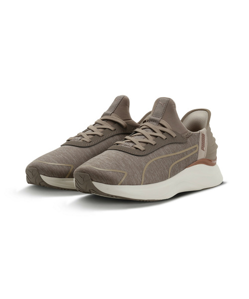 PUMA（プーマ）の「PUMA プーマ ウィメンズ ソフトライド ハーモニー LCH イーズイン ランニン（スニーカー・レディース・ブルー/ブラック×ピンク/アッシュ・25.0cm/22.0cm/23.5cm/25.5cm/23.0cm/22.5cm/24.0cm/24.5cm/26.0cm）」の9枚目の写真