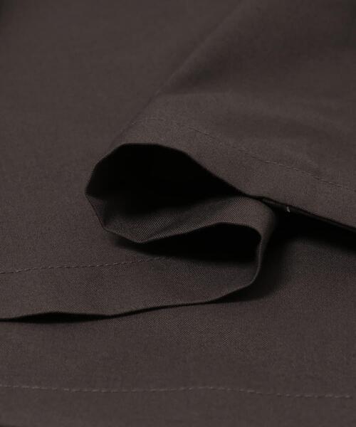 URBAN RESEARCH（アーバンリサーチ）の「TECH BLEND RAYON OPEN COLLAR SHIRTS（シャツ/ブラウス・メンズ・ブラウン/ブラック/ベージュ系その他・LARGE/MEDIUM）」の12枚目の写真