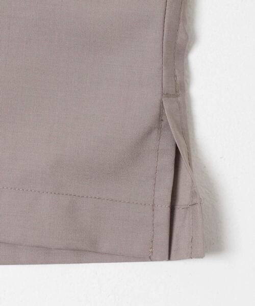URBAN RESEARCH（アーバンリサーチ）の「TECH BLEND RAYON OPEN COLLAR SHIRTS（シャツ/ブラウス・メンズ・ブラウン/ブラック/ベージュ系その他・LARGE/MEDIUM）」の20枚目の写真