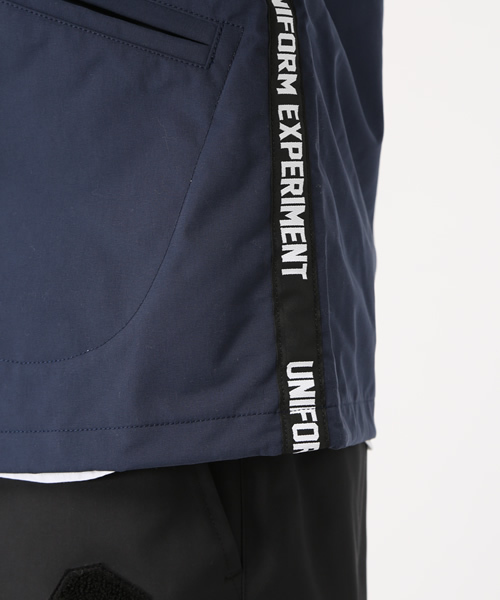 uniform experiment(ユニフォームエクスペリメント)の「NUMBERING STAR TAPE LINE COACH BLOUSON(ブルゾン・メンズ・ブラック/ネイビー・1/2/3)」の4枚目の写真