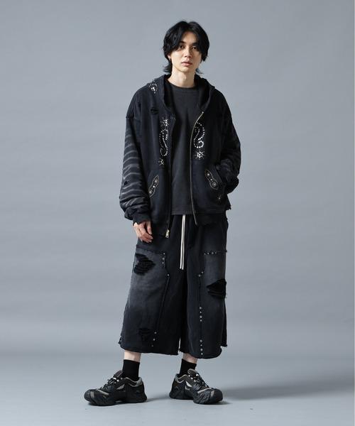 DANKE SCHON（ダンケシェーン）の「【WEB&DEPOT限定】DankeSchon/ダンケシェーン/SULFER CHEMICAL SWEAT ZIP HOODIE（パーカー・レディース・ネイビー/ブラック/レッド/グレー・M/L）」の19枚目の写真