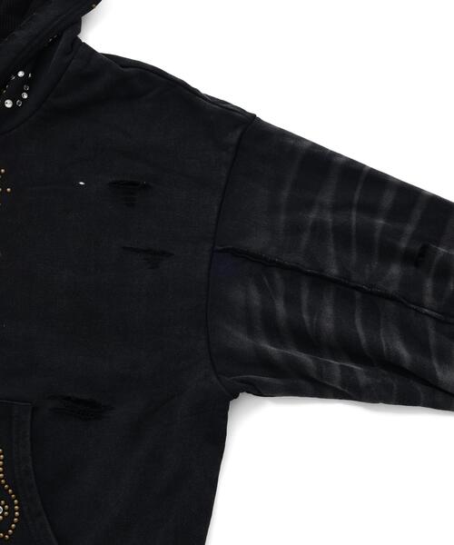 DANKE SCHON（ダンケシェーン）の「【WEB&DEPOT限定】DankeSchon/ダンケシェーン/SULFER CHEMICAL SWEAT ZIP HOODIE（パーカー・レディース・ネイビー/ブラック/レッド/グレー・M/L）」の14枚目の写真