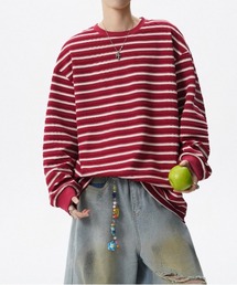 DOUBLE STEAL（ダブルスティール）の「DSボーダー長袖Tシャツ（Tシャツ/カットソー）」