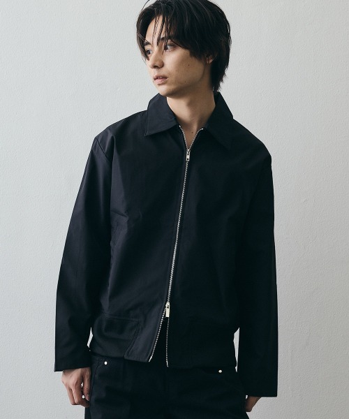 Shoowtime(ショウタイム)の「Minimal Double-Zip Compact Jacket / ミニマルダブルジップコンパクトジャケット(ブルゾン・メンズ・ブラック・X-LARGE/LARGE/MEDIUM)」の10枚目の写真