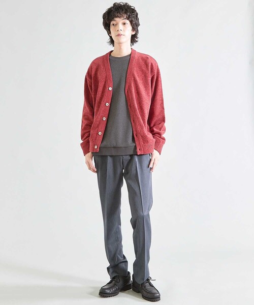 UNION STATION(ユニオンステーション)の「【吸水速乾】ウールライク スリムフィットイージーパンツ(その他パンツ・メンズ・グレー・L)」の6枚目の写真