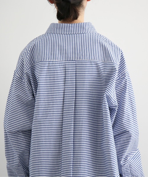 KAIKO(カイコー)の「KAIKO Regular collar shirt(シャツ/ブラウス・メンズ・ブラック/ネイビー/サックスブルー/レッド・2)」の10枚目の写真
