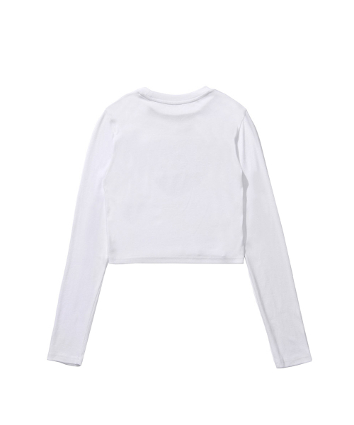 LOTSYOU(ロッツユー)の「The Friends Heart Candy Crop Tee White(Tシャツ/カットソー・レディース・その他・OS)」の6枚目の写真