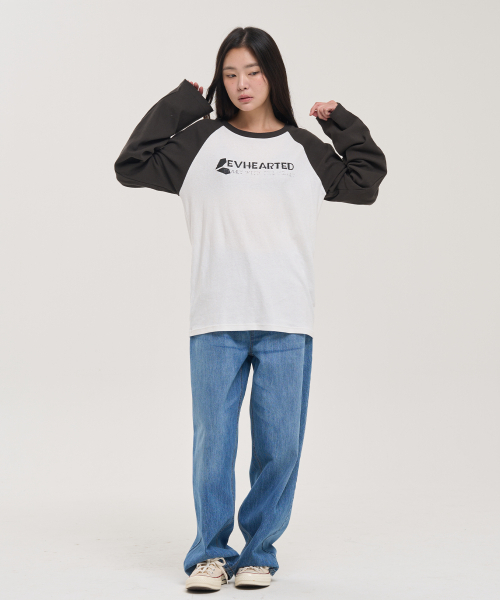 LEVHEARTED(レブハティッド)の「テイクラグランTシャツ - アイボリー(Tシャツ/カットソー・レディース・アイボリー・FREE)」の2枚目の写真