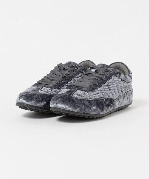SY UNITED ARROWS(シーユナイテッドアローズ)の「<SY>ギャザーディテール スニーカー20↑(スニーカー・レディース・ライトグレー/ブラック/パープル/ダークブラウン・24.5cm/22cm/23cm/23.5cm/25cm/24cm/22.5cm)」の5枚目の写真