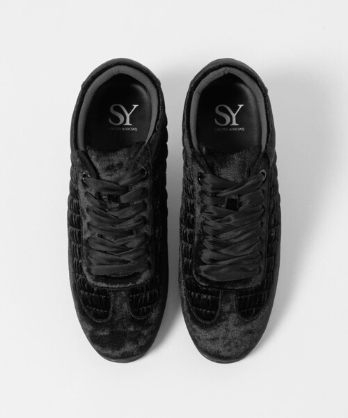 SY UNITED ARROWS(シーユナイテッドアローズ)の「<SY>ギャザーディテール スニーカー20↑(スニーカー・レディース・ライトグレー/ブラック/パープル/ダークブラウン・24.5cm/22cm/23cm/23.5cm/25cm/24cm/22.5cm)」の19枚目の写真