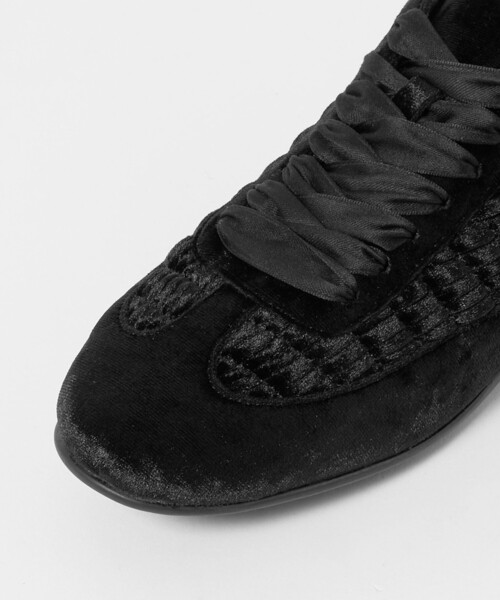 SY UNITED ARROWS(シーユナイテッドアローズ)の「<SY>ギャザーディテール スニーカー20↑(スニーカー・レディース・ライトグレー/ブラック/パープル/ダークブラウン・24.5cm/22cm/23cm/23.5cm/25cm/24cm/22.5cm)」の20枚目の写真