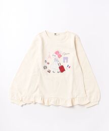 KP | パリmimiちゃんアップリケ 裏毛トレーナー(スウェット)