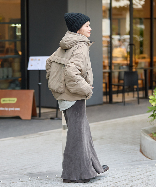 MANASTASH（マナスタッシュ）の「別注【MANASTASH/マナスタッシュ】for JS PUFF RIVER JKT（その他アウター・レディース・ベージュ/パープル/ブラック/ブルー・FREE）」の13枚目の写真
