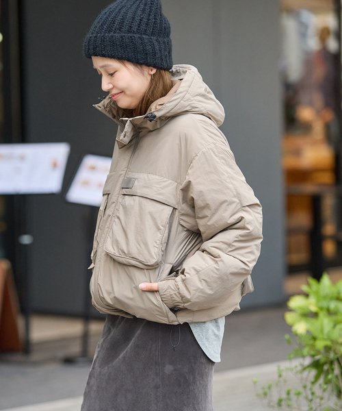 MANASTASH（マナスタッシュ）の「別注【MANASTASH/マナスタッシュ】for JS PUFF RIVER JKT（その他アウター・レディース・ベージュ/パープル/ブラック/ブルー・FREE）」の16枚目の写真