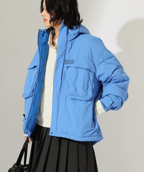 MANASTASH（マナスタッシュ）の「別注【MANASTASH/マナスタッシュ】for JS PUFF RIVER JKT（その他アウター・レディース・ベージュ/パープル/ブラック/ブルー・FREE）」の21枚目の写真