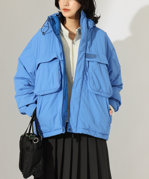 MANASTASH（マナスタッシュ）の「別注【MANASTASH/マナスタッシュ】for JS PUFF RIVER JKT（その他アウター・レディース・ベージュ/パープル/ブラック/ブルー・FREE）」の22枚目の写真