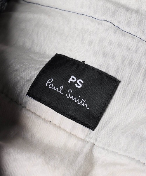 PS Paul Smith(ピーエスポールスミス)の「ワイドコーデュロイ タックトラウザーズ / 262103 A109(その他パンツ・メンズ・ネイビー/ダークグレー・MEDIUM/LARGE)」の7枚目の写真