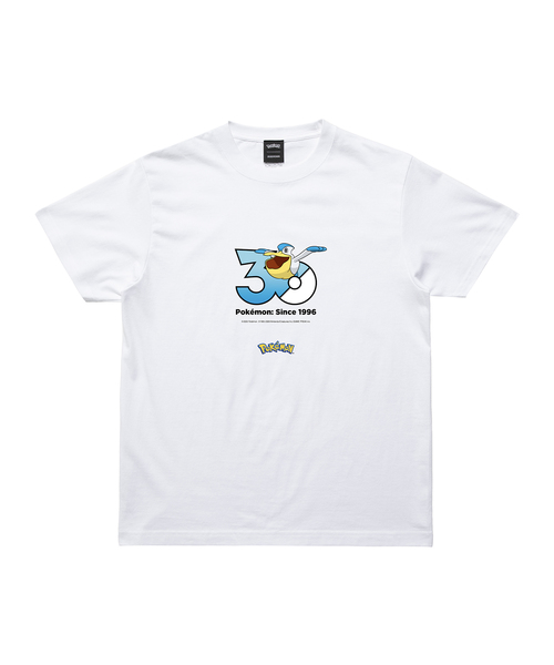 ZOZOSPOT(ゾゾスポット)の「Pokemon 30th Anniversary 1025 T-shirt 「ペリッパー」(Tシャツ/カットソー・レディース・ホワイト・SMALL/MEDIUM/LARGE/X-LARGE/XX-LARGE/XXX-LARGE/100cm/110cm/120cm/130cm/140cm/150cm/160cm)」の1枚目の写真
