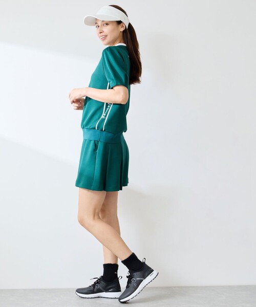 JUN&ROPE'(ジュンアンドロペ)の「アクアスーティングジャージーポロプルオーバー/セットアップ対応・UV(ポロシャツ・レディース・グレー/グリーン・S/M/L)」の16枚目の写真