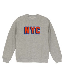 Ol' Basics(オール・ベーシックス) トレーナー スウェット NYC ロゴ プリント 裏毛 トップス レディース ユニセックス